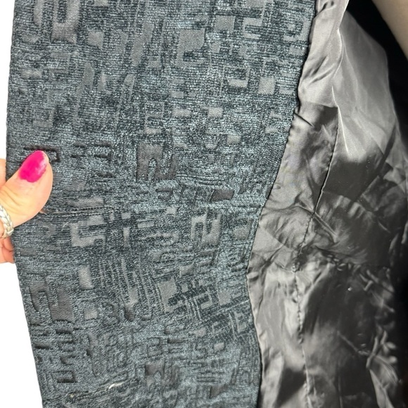 Dor Dor patchwork embroidery art to wear artsy floral button down coat. S - Picture 11 of 16